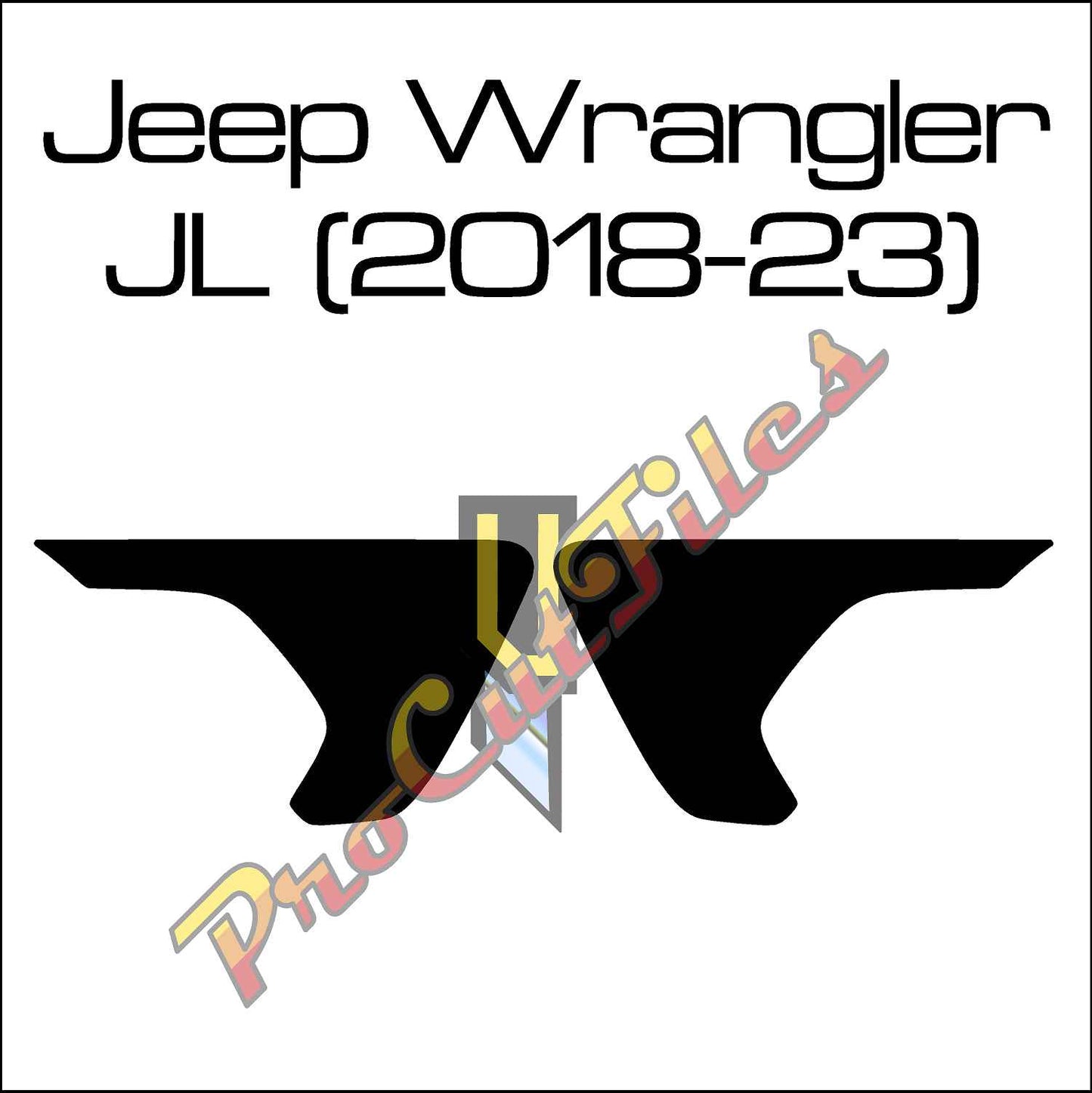 AI EPS Vector File For Jeep Wrangler JL Front Fender Decal