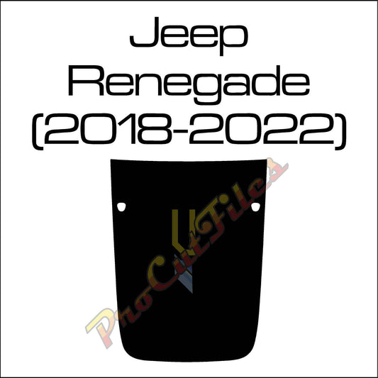 AI EPS Vector Files for (2018-2023) Jeep Renegade Hood Decal